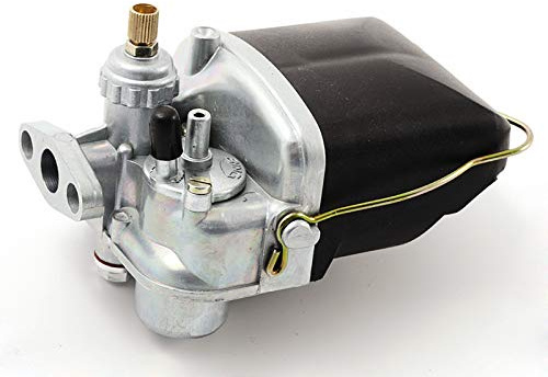 Götz, carburatore da 12 mm, pronto per il montaggio con inserto filtro dell'aria, ricambio per/compatibile con motori Bing SSB 1/12/168/1/8.5/168 Bing SSB Sachs 502/503 Hercules Kreidler Mofa Moped