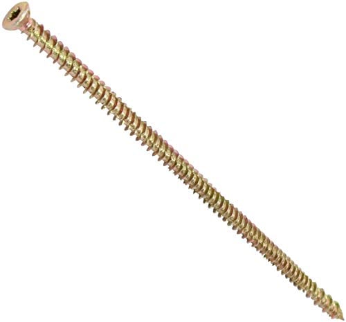 AERZETIX - 20er Set - Betonschrauben - Direktbefestigung ohne Dübel - Ø7,5x202mm - Senkkopf - DIY - Renovierung - C44672