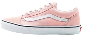 Vans Damen Old Skool Low-Top Sneaker Rosa 36,5 EU Frühling Sommer Sportschuh Schnürung Lässig Einfarbig