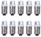 GutReise 10pcs E10 Lámparas LED de inundación de tornillo + 10pcs Base E10, 3V Bombilla LED blanca cálida (3V, Warm White)