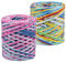 Natuce 2 Rouleaux de Ruban de Papier Raphia, 400m Ruban Raffia Coloré, Ficelle de Raphia, Ruban Décoratif pour Emballages de Cadeaux, Tissage, Décoration de Noël, Fleuriste