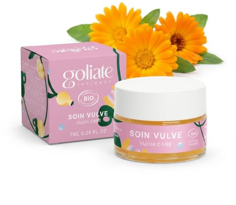 GOLIATE Baume Soin Vulve Bio Calendula Arnica - Certifié COSMOS ORGANIC