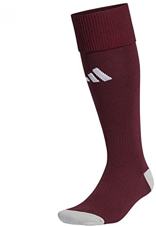 adidas Unisex Milano 23 Socks, team maroon 2/white, 10.5-12.5