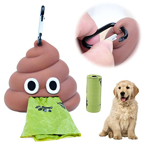 Kotbeutelspender Für Hunde Hundekotbeutel mit Beutelspender Kotbeutel für Hunde hundekotbeutel spender Hund Hundekotbeutelspender Mit Karabiner Müllsäcke Verteiler Einfach Der Hundeleine Zu Befestigen