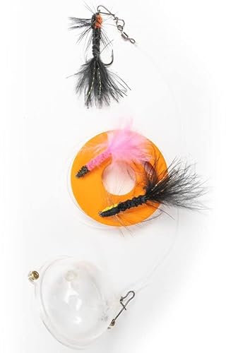 Fladen Fly Cast Kit Trout - Perch - Greyling Combo mit Wasserkugel zum Fliegenfischen