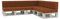 Gutekissen® Palettenkissen Gesteppte Kissen mit Knöpfen, Palettenauflagen Sitzkissen Rückenlehne Gesteppt PFG 3xSet (Sitzkissen 120x80 +Rückenlehne 120x40), Orange
