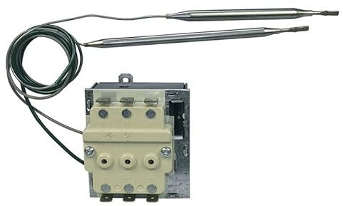 LUTH Premium Profi Parts Thermostat/Temperaturbegrenzer-Kombi 31-80°C/95°C Ego 55.60011.230 Mit 2 Temperaturfühlern für Heißwassergerät