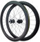 DYSY 700C Carbon Rennrad Laufradsatz, 38MM/50MM Felge Scheibenbremse Vier Lager 24H Speichen MTB Räder 1720 G for 7/8/9/10/11S-Kassettenreifen 23C-38C (Size : 50MM)