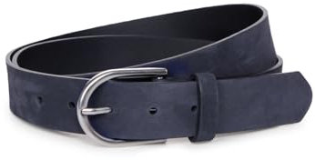 STREET ONE Damen A580726 Ledergürtel, Gravity Blue, 90