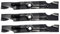 MaxPower EU-561545 Rasenmähermesser passend für MTD / CUB CADET| ersetzt Herstellernummer 742-04053A, 742-04053B, 742-04053C, Noir