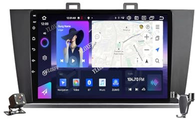 M6 pro plus3,Android 13.0 Autoradio Stereo Navi mit 4G 5G WiFi DSP Carplay für S-ubaru Legacy Outback 2015-2018 Sat GPS Navigation 9 Zoll MP5 Multimedia Video Player FM BT Receiver