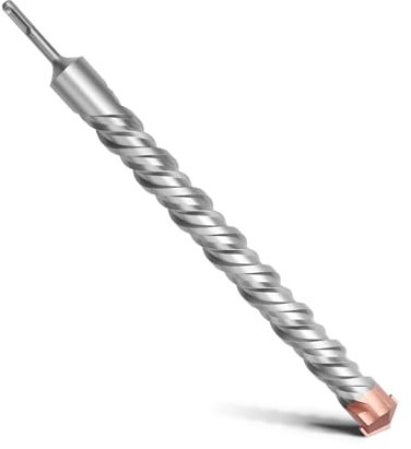 MOXPIFY 40 x 460 mm SDS Plus - Punta per trapano a percussione per cemento, pietra, pietra naturale