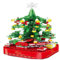 LCTM Weihnachtsbaum Baustein Set Mit Tage Weihnachts Countdown Kalender Weihnachten Heimdekoration Spielzeug Geschenkbox FüR Jungen Und MäDchen Lernspielzeug A