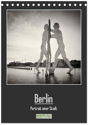 Berlin - Portrait einer Stadt (Tischkalender 2026 DIN A5 hoch), CALVENDO Monatskalender: Klassische Schwarz-Weiß-Fotografien auf analogem Mittelformat (CALVENDO Orte)