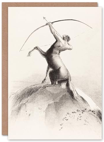 Artery8 Odilon Redon Art Card Centaur Aiming at the Clouds