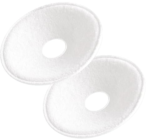 1 paio di protezioni per capezzoli in argento per allattamento al seno neonati allattamento essenziale post-partum mamma cura capezzolo argento allattamento Cup Pad