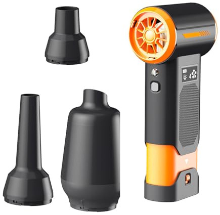 ULIJTH Ventilatore senza fili da 8000 mAh Potente Motore Ventilatore ad aria Raffreddamento Portatile Velocità del ventilatore Per Uso Industriale Raffreddamento