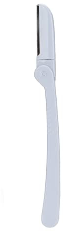 Brrnoo Folding Eyebrow Shaving Knife with Safety Cover for Eyebrow Trimming and Facial Hair Removal