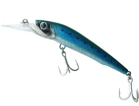 Team Norway Magnum Deep Diver 3D Saltwater Sardine Blau Wobbler