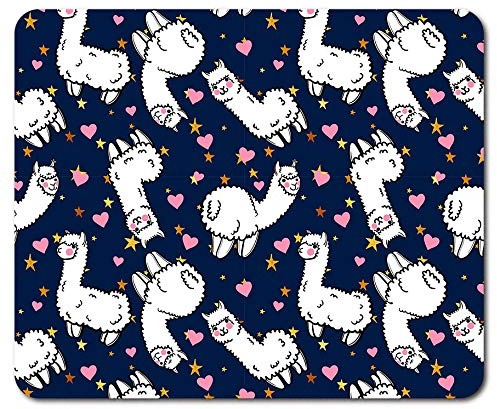 Destination Vinyl Ltd Cute Llama Love Hearts Mouse Mat Pad - Daughter Kids PC Computer #8348