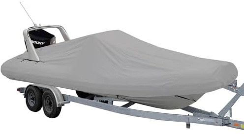 Tauds de Bateau Semi-rigides Oceansouth, avec Ouvertures arrière pour Les arceaux de sécurité. (5.4m-5.6m)