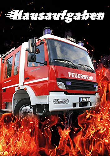 Hausaufgabenheft - Feuerwehr A5