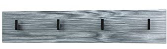 Vladon Wandgarderobe Wandpaneel Garderobenpaneel Linea V2, Made in Germany, in Avola-Anthrazit