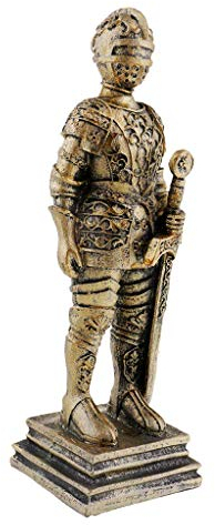 Tubayia Vintage Römischer Soldat Figuren Dekofigur Statue Dekoration für Zuhause, Wohnzimmer, Büro (A)