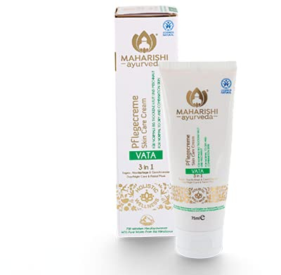Maharishi Ayurveda Vata Face Cream Ayurvedic Day Night Care & Gesichtsmaske 75 ml Creme Pack von 1