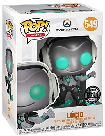 Funko Pop! Overwatch Ribbit Lucio Blizzard Blizzon 2019 Exclusive
