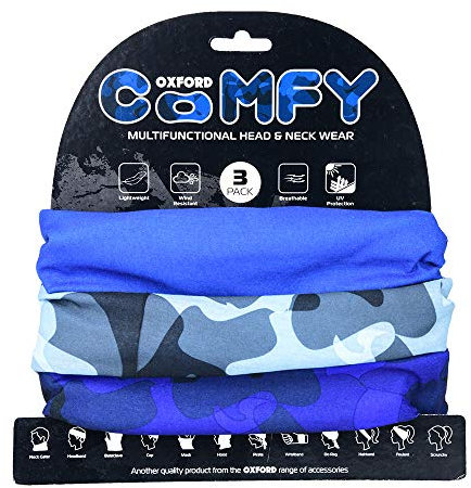 Oxford Unisex Havoc Blue Comfy, Blue, One Size UK
