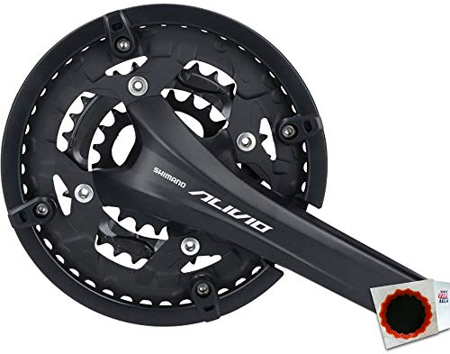 Shimano Kurbelgarnitur ALIVIO FC-T4060 170mm 44-32-22Z. 2pcs. 9f. schwarz
