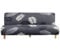 ele ELEOPTION Sofabezug Ohne Armlehnen, Moderner Druck Sofabezug 3 Sitzer Ohne Armlehne Stretch Couch überzug Armlose Sofabettüberzug für Faltbares Schlafsofa Ohne Armlehnen,180-210 cm(Blatt-Muster)