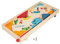 Janod - Retro-Flipper aus Holz - Gesellschaftsspiele Kind - Geschicklichkeitsspiel Fördert strategisches Denken und Konzentration - FSC-zertifiziert - Ab 5 Jahren, J02088, Weiß
