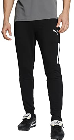 PUMA Herren Teamliga Training Pro Pants, Puma Black-puma White, XL EU