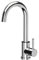 VBChome Inox Spültischarmatur Chrom Edelstahl 360°drehbar U- Form Küche Wasserhahn Küchenarmatur Einhebel Spültischbatterie Spüle Mischbatterie Kalt-warm Farbe: Silber-Chrom