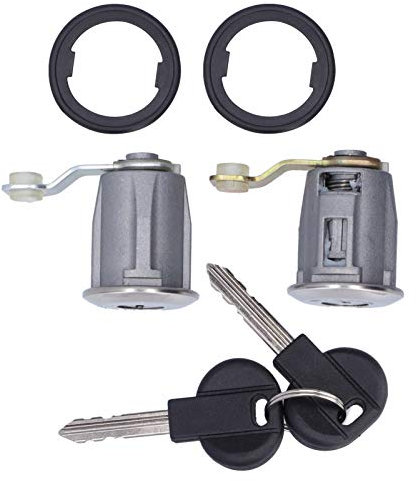 Auto-Schließzylinder-Set, Türschloss-Zylinder-Kit, Autotürschloss-Zylinderschlüssel Zylinder 252522 9170‑G3 Passend für Citroen Berlingo/Xsara