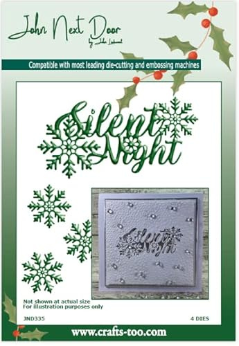 John Next Door - Silent Night (4pcs) - Cutting Die - JND335