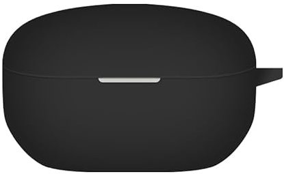 Funda Protectora de Silicona para Sony WF-1000XM5, Caja de Carga para Auriculares inalámbricos Funda de Silicona a Prueba de Golpes y arañazos Protector de Auriculares (Negro)
