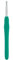 The Quilted Bear Crochet Hooks - Ergonomic Soft Grip Silicone Rubber Handle Crochet Hooks for Knitting & Crochet Great for Beginners with Full Range of Hook Sizes Available! (5.5mm Crochet Hook)