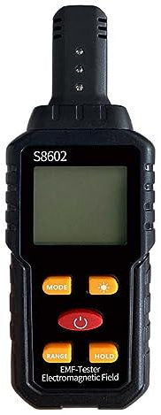 Geigers Compteur de rayonnement nucléaire Détecteur de précision Détecteur radioactif Compteur de données Gamma Testeur de données Dosimètre EMF Détecteur de rayonnement électromagnétique Détecteur de