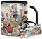 Cuphead Tasse Innen & Henkel Schwarz Keramikbecher Mug