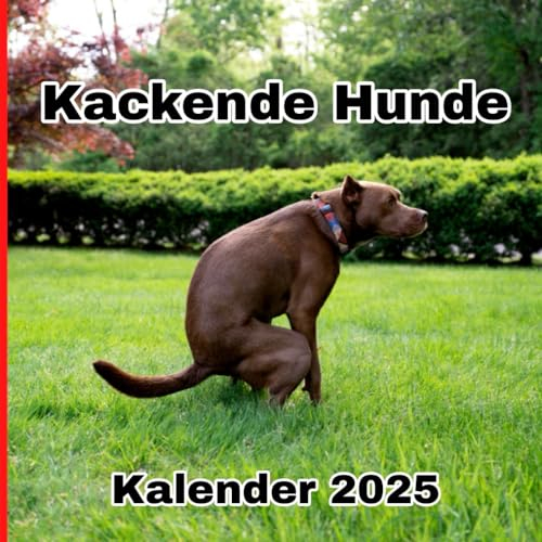 Kackende hunde kalender 2025