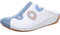 Gemini Damen Pantolette Leder Clog Sabot 336062-02, Größe:40 EU, Farbe:Weiß