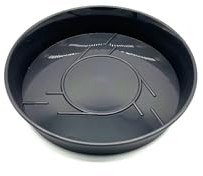 Kimmel Soucoupe de Pot de Fleurs, diamètre : 14 cm, Gris