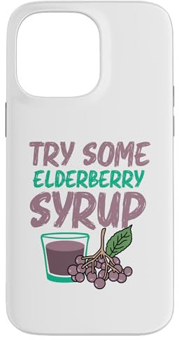 iPhone 14 Pro Max Elderberry Drink - Try some elderberry syrup - Elderberry Case