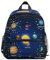 Ksajwzf Sonnensystem, Planeten, Sterne, Kleinkinder-Rucksack, Büchertasche für Mädchen, Jungen, 3–8 Jahre, Vorschule, Kindergarten, Rucksack, Galaxie, Weltraum, Tagesrucksack, mehrfarbig