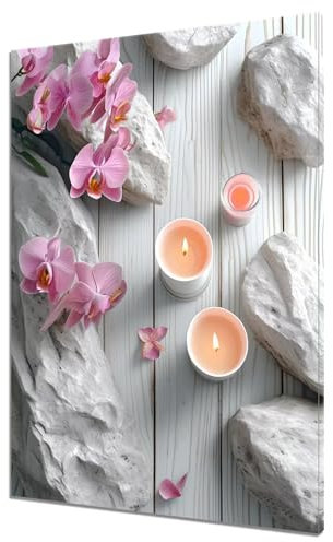 Peinture Numero Adulte, Orchidée Kit de Peinture à l'huile sur Toile par Numéro, Zen Peinture par Numéros pour Enfants ou Débutants, Paint by Numbers for Adults avec Pinceaux et Pigment 40x50cm L-2