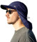 TOP-EX XL/XXL wasserdichte Baseball Cap Herren mit Nackenklappe UPF 50 Sonnenhüte Damen, Faltbar Sommerhüte Safari Wandern Outdoor-Hut Atmungsaktiv Verstellbar Navy Blau L/XL