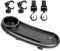 OSDUE Baby Stroller Snack Tray, 3 in 1 Stroller Cup Holder Food Tray Pushchair Removable Reusable Storage Holder Shelf Bracket with Adjustable Buckle hooks